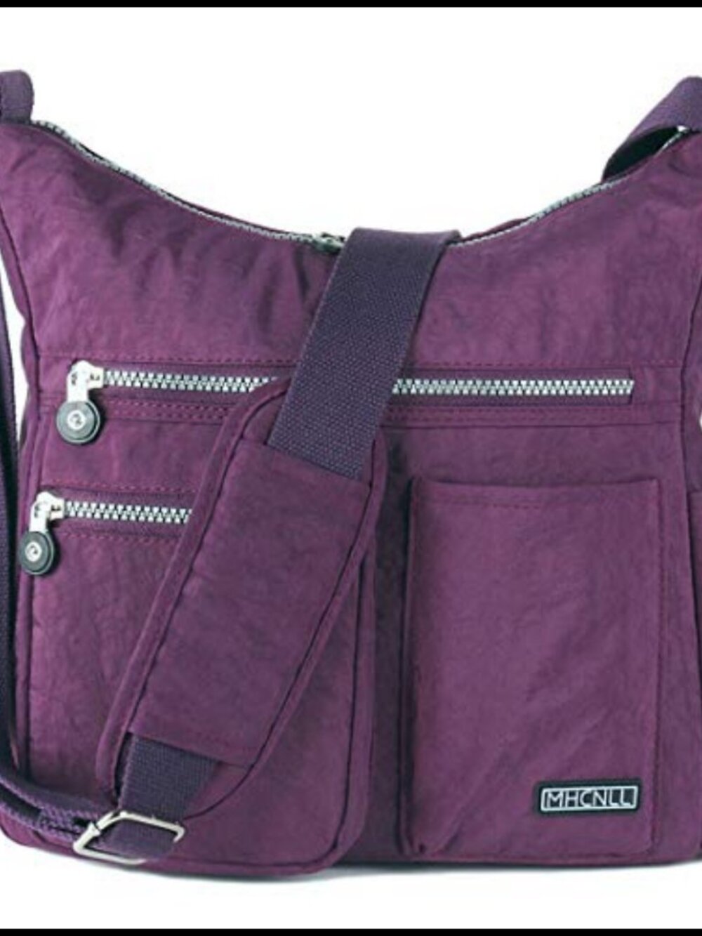 Nylon Crossbody Purse RFID Anti-Theft Lightweight Water-Resistant